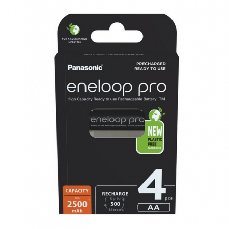 Panasonic Eneloop pro AA/4B (BK-3HCDE/4BE)